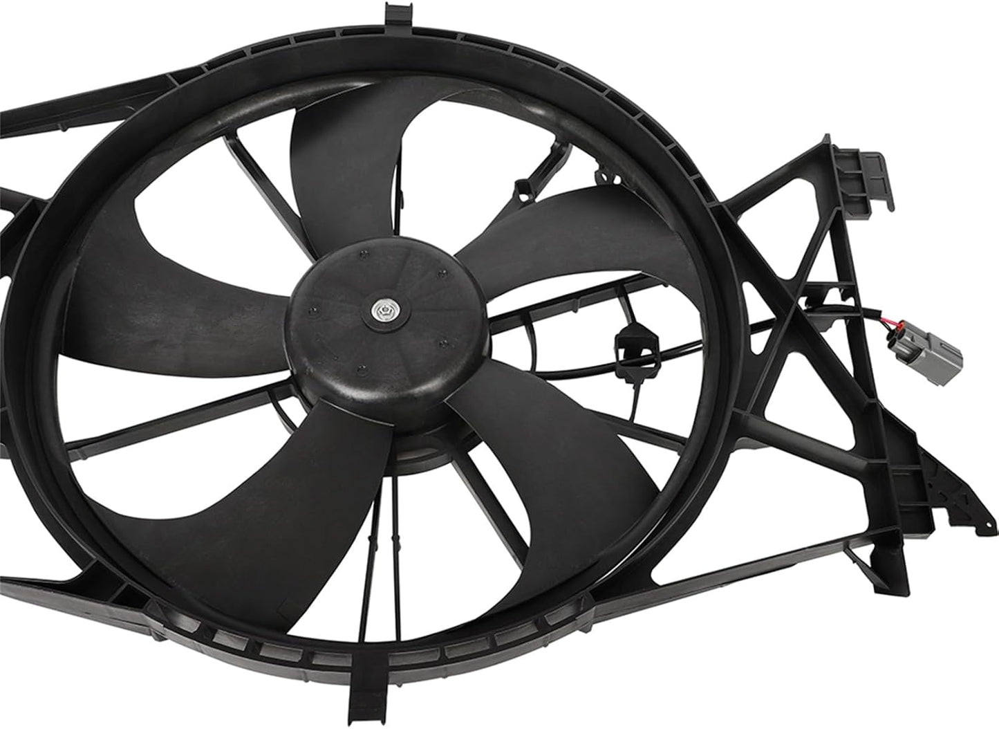 Cooling Fan Assembly Radiator Fit for 2009-2010 Dodge Ram 1500, 2011-2018 Ram 1500, 2019 Ram 1500 Classic