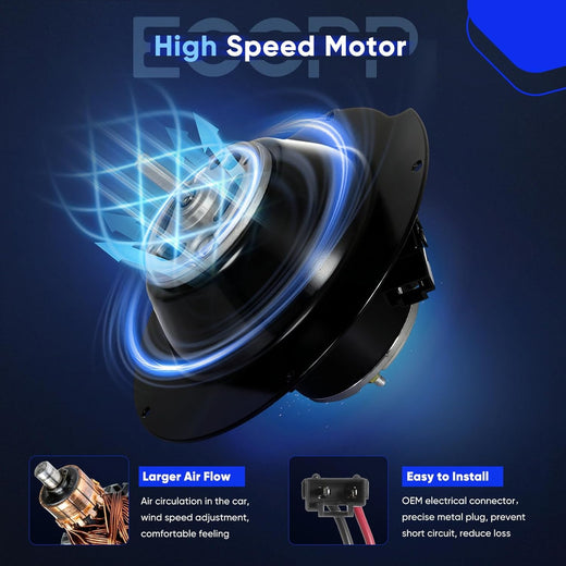 Blower Motor Compatible with International Harvester 1997-2014 5500i, 5600i, 9900i, 5900i, 9200i SBA, 9400i SBA, 9900ix, 9100i SBA, 9900i SFA, 9900ix SFA, 3000, 5000, 9200 SBA, 9300, 9400, 99 - KUDUPARTS