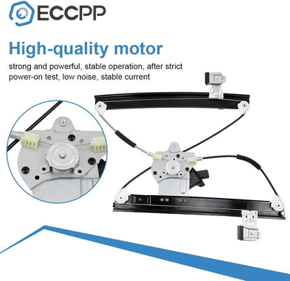 Front Left Driver Side Power Window Regulator with Motor Assembly for 2011-2015 Chevy Cruze – Replaces 75226747, 94532757, 95174196, 95265271, 95299706, 748-974
