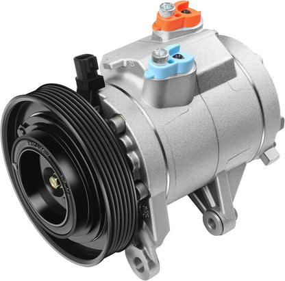 A/C Compressor with Clutch – Compatible with 2009-2012 Dodge Nitro 3.7L & 2009-2013 Jeep Liberty 3.7L