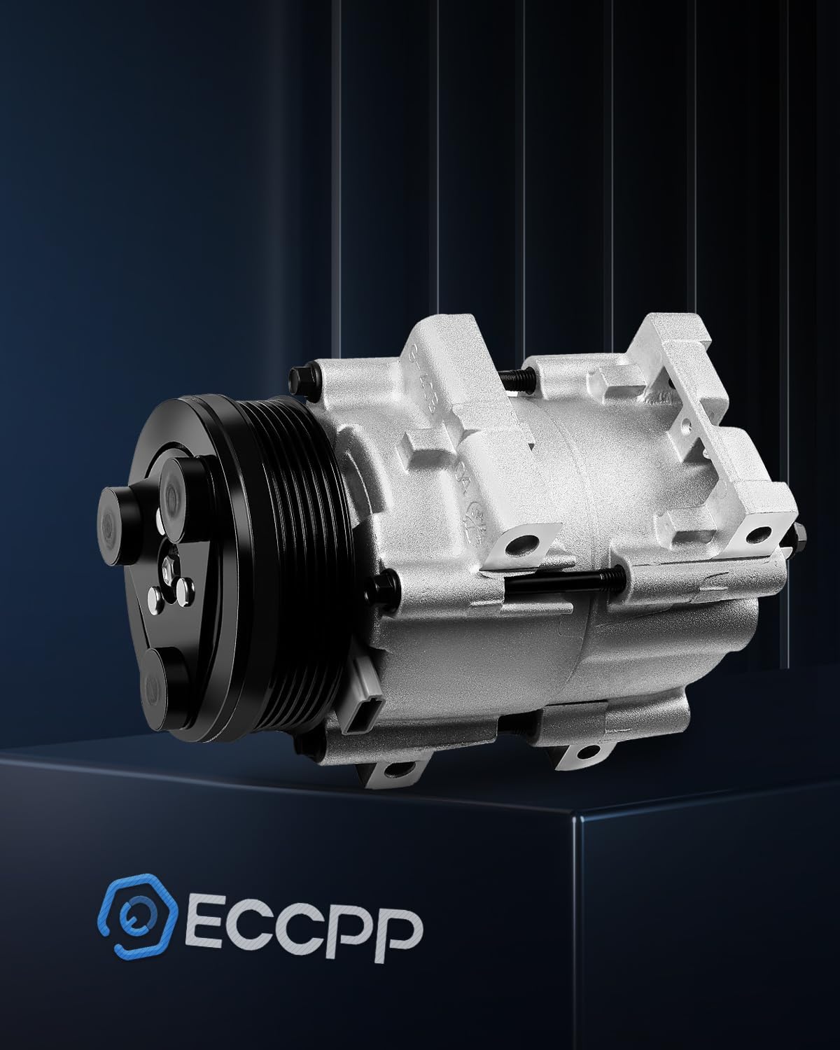 AC Compressor with Clutch – Compatible with Ford Escort & Mercury Tracer (1992–2002)