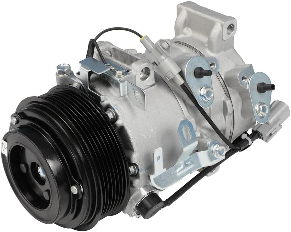AC Compressor with Clutch – Fits 2007-2011 Toyota Camry 3.5L & 2005-2012 Toyota Avalon 3.5L | Fast Cooling, 7 Grooves
