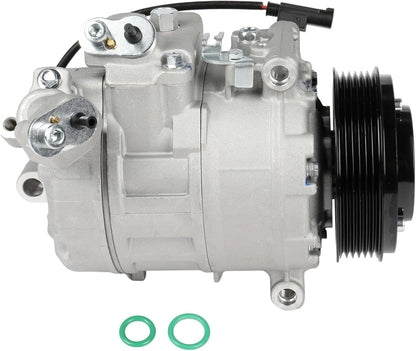 BMW AC Compressor with Clutch – Compatible with 128i, 328i, 328xi 3.0L (2007-2013) & M3 4.0L (2008-2013)
