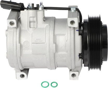 AC Compressor Compatible with Jeep Liberty 2.8L 2005-2006 – Fast Cooling