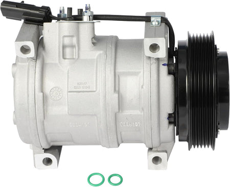 AC Compressor Compatible with Jeep Liberty 2.8L 2005-2006 – Fast Cooling - KUDUPARTS