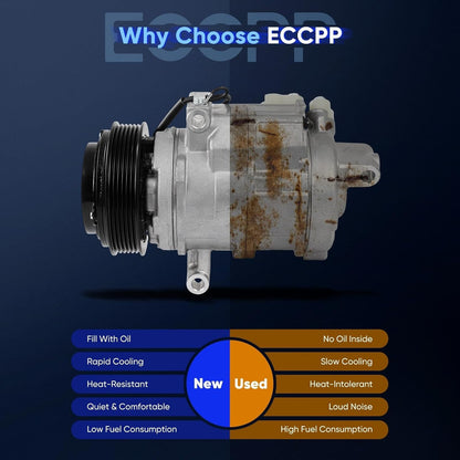 2008-2009 Toyota Sequoia 4.7L A/C Compressor with Clutch