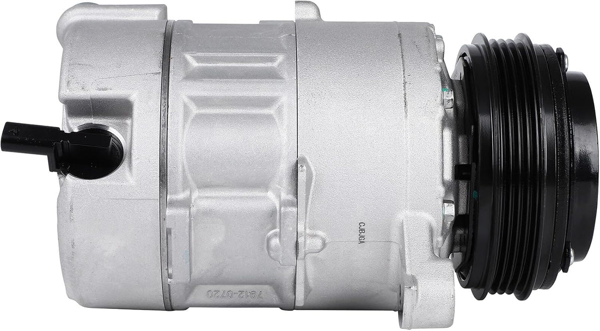 A/C Compressor with Clutch – Compatible with Chevrolet Silverado 1500/2500 & GMC Sierra 1500 (2014-2019, 4.3L, 5.3L, 6.2L) - KUDUPARTS