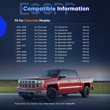 A/C Compressor with Clutch – Compatible with Chevrolet Silverado 1500/2500 & GMC Sierra 1500 (2014-2019, 4.3L, 5.3L, 6.2L)