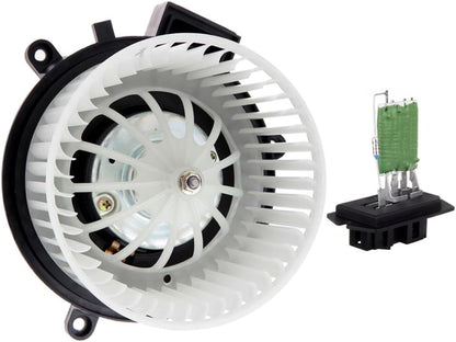 Heater Blower Motor & HVAC Resistor Module Compatible with 2001-2007 Chrysler Town & Country, 2001-2007 Dodge Caravan, 2001-2008 Dodge Grand Caravan