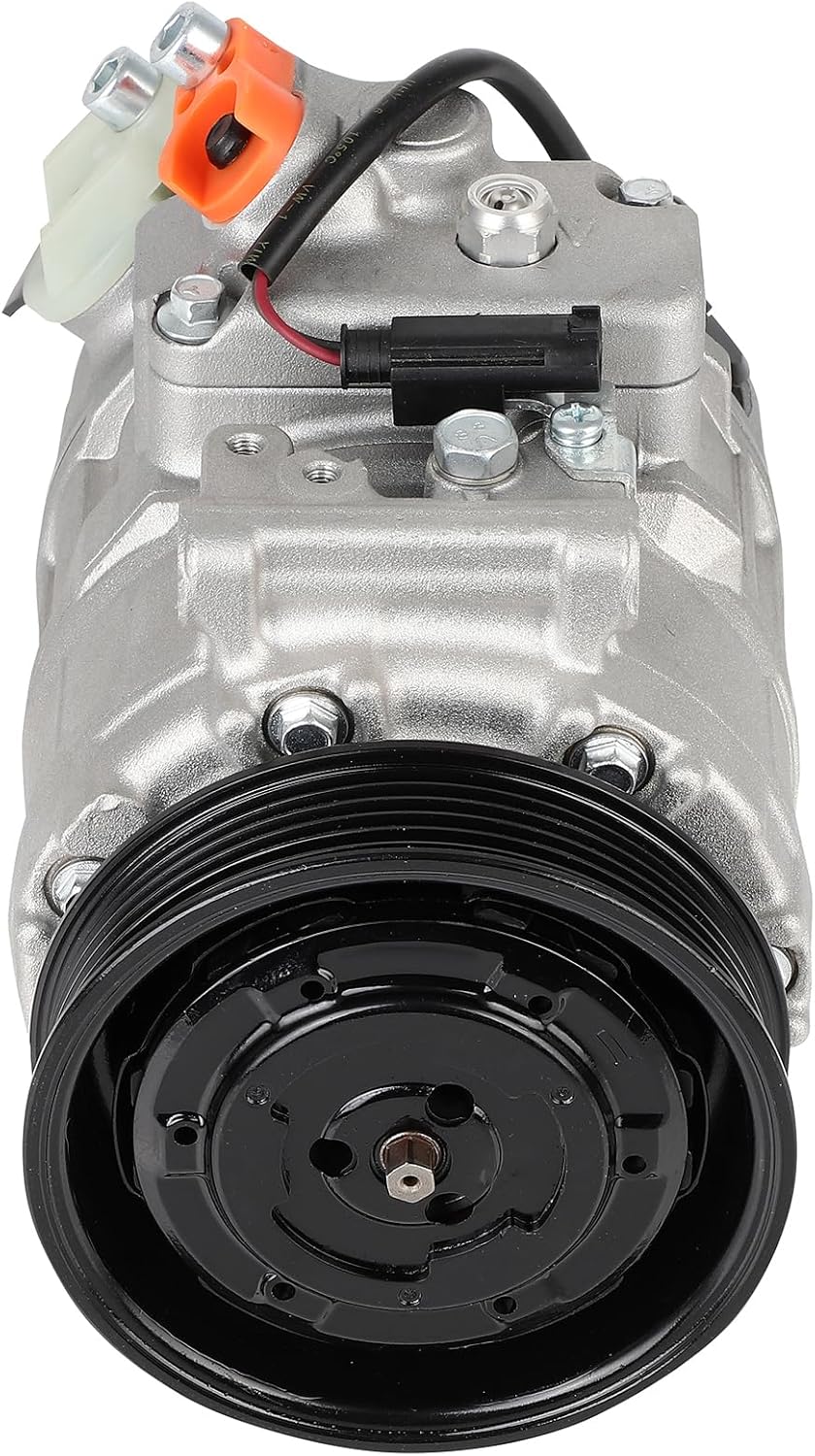 AC Compressor with Clutch – Fast Cooling, 4 Grooves, Fits BMW 525i/525xi 3.0L (2006-2007) & Z4 3.0L (2009-2011)