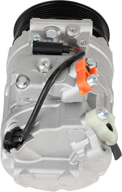 AC Compressor with Clutch – Fast Cooling, 4 Grooves, Fits BMW 525i/525xi 3.0L (2006-2007) & Z4 3.0L (2009-2011)