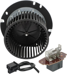 HVAC Blower Motor with Fan Cage & Resistor – Compatible with 1995–1997 Ford Ranger | OEM Replacements 700150, F57Z19805B, F0TZ18504A | Heater Blower Motor Assembly - KUDUPARTS