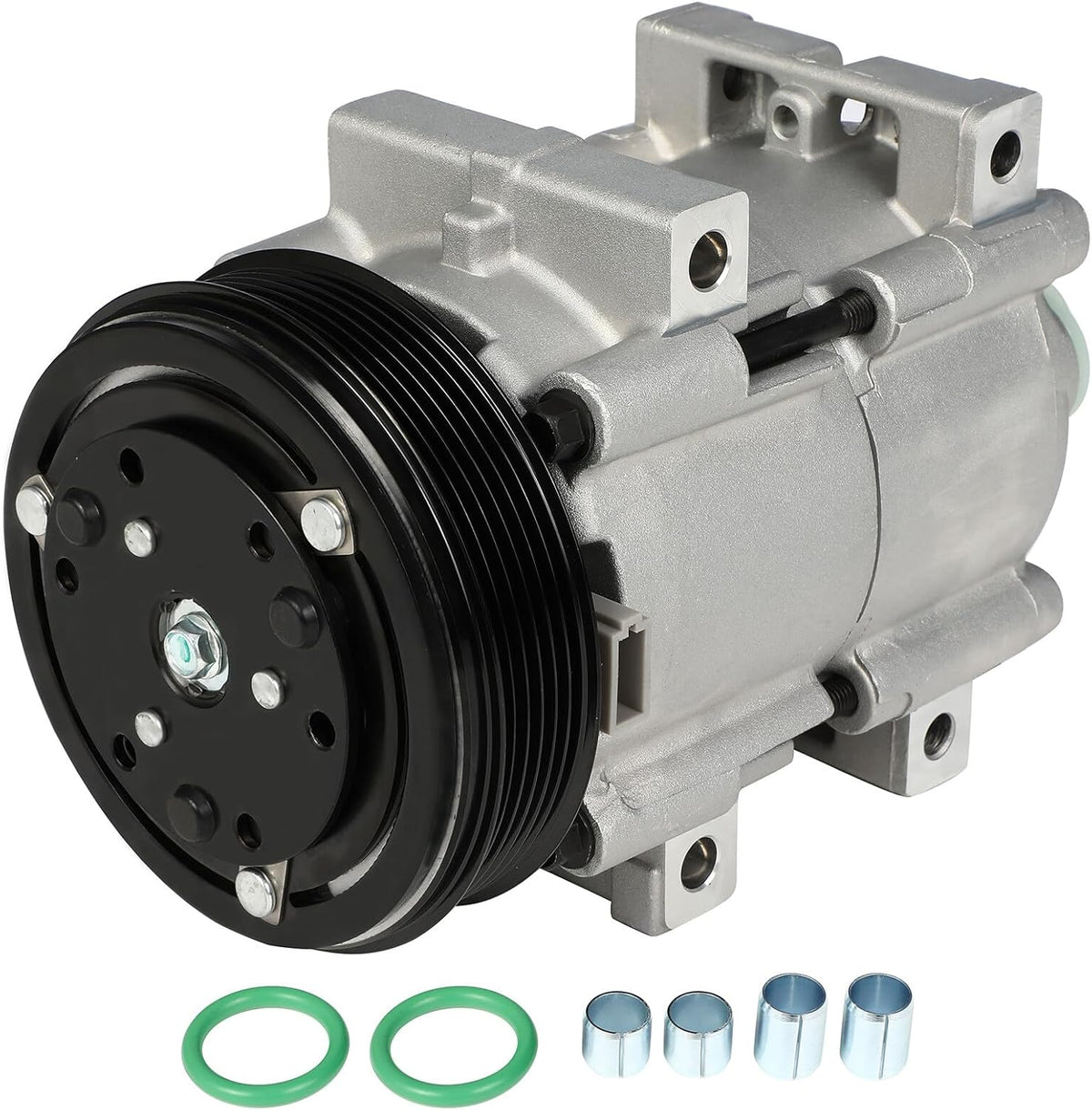 AC Compressor Fast Cooling – 6 Grooves FS10, Fits Ford Explorer 4.0L (1991-2001), Mazda B3000 3.0L (1994-2001), Mercury Mountaineer 4.0L (1998-2001) - KUDUPARTS