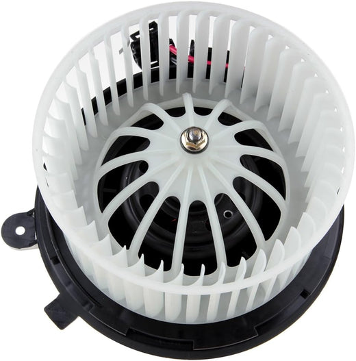 HVAC AC Heater Blower Motor with Fan Cage, Front – Compatible with 2011 Mercedes-Benz C180, 2010–2011 C200, 2008–2009 C230 - KUDUPARTS