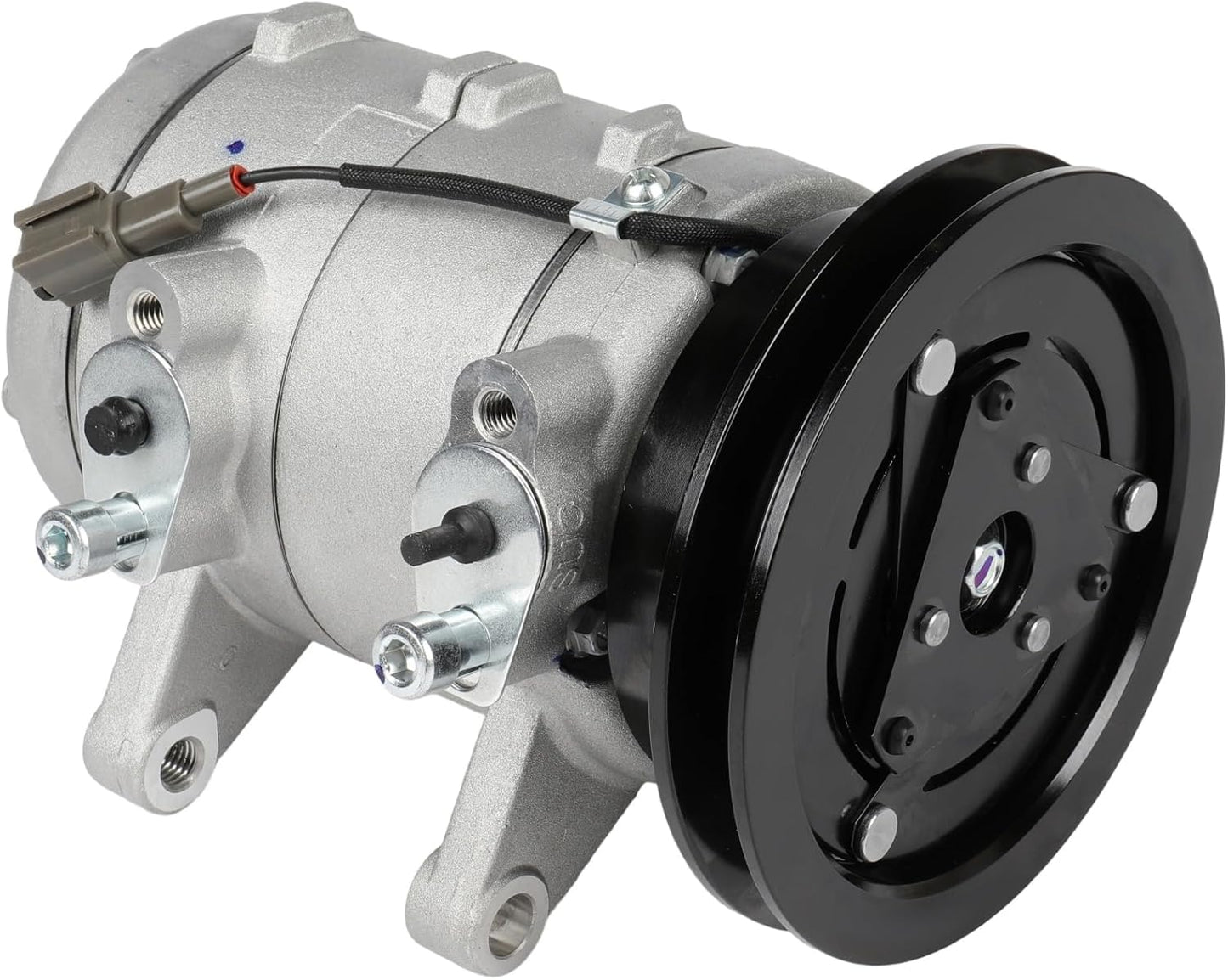 AC Compressor with Clutch – Rapid Cooling – Compatible with Nissan Pickup 2.4L (1994-2004) & Pathfinder 2.4L (1987-1988)