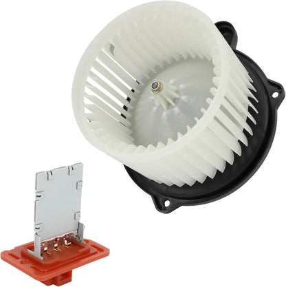 700300 AC HVAC Blower Motor & Heater Blower Resistor Kit Compatible with 2014-2017 Kia Soul (Models: 700300, 97113 B2000, KI3126114)