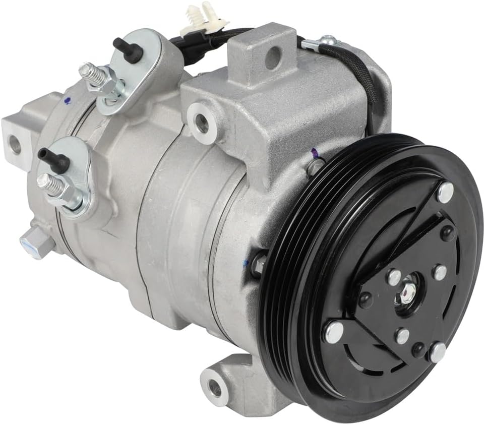AC Compressor with Clutch – Compatible with 2011–2014 Ford Mustang 3.7L Air Conditioning Compressor
