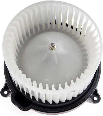 HVAC AC Heater Blower Motor with Fan Cage, Front for 2005-2015 Nissan Frontier, 2005-2012 Pathfinder, 2005-2015 Xterra