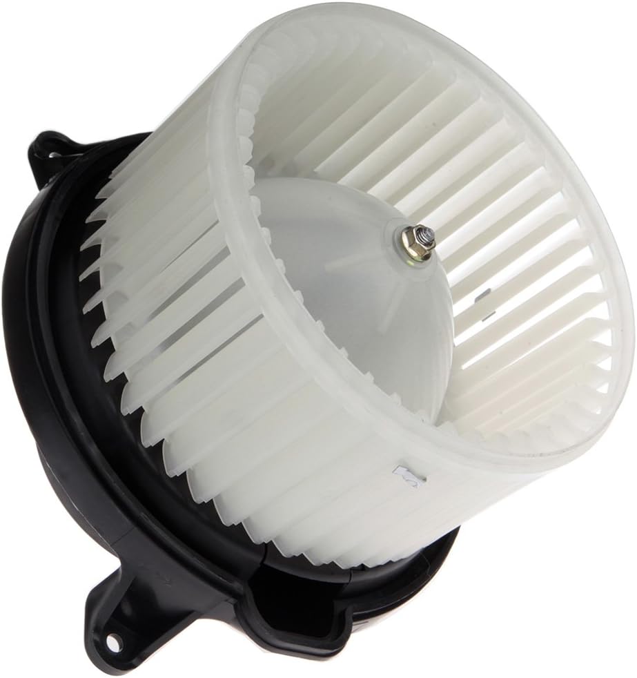 HVAC AC Heater Blower Motor with Fan Cage, Front for 2005-2015 Nissan Frontier, 2005-2012 Pathfinder, 2005-2015 Xterra - KUDUPARTS