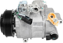 AC Compressor with Clutch | Fits 2015-2018 Ford Edge, Lincoln MKX/MKZ 2.7L 3.0L 3.7L | Fast Cooling - KUDUPARTS
