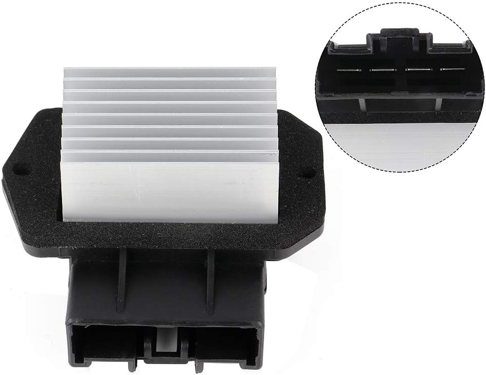 RU932 HVAC Blower Motor Resistor Compatible with Lexus ES300/ES350, GX470, Dodge Ram 1500/2500/3500, Jeep Wrangler, Cadillac DTS, Chrysler 200/Sebring, Scion tC, Toyota 4Runner/Avalon/Sienna
