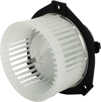 HVAC AC Heater Blower Motor with Fan Cage - Fits 2004-2007 Buick Rainier, 2002-2009 Chevrolet Trailblazer, 2002-2009 GMC Envoy, 2005-2009 Saab 9-7x