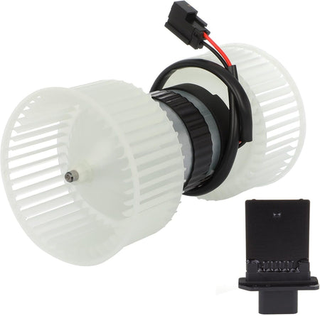 HVAC Blower Motor Assembly with Fan Cage & Resistor – Compatible with 2004–2009 Nissan Quest | OEM Replace 27226-ZM70A, PM4086, 27226-5Z000 - KUDUPARTS