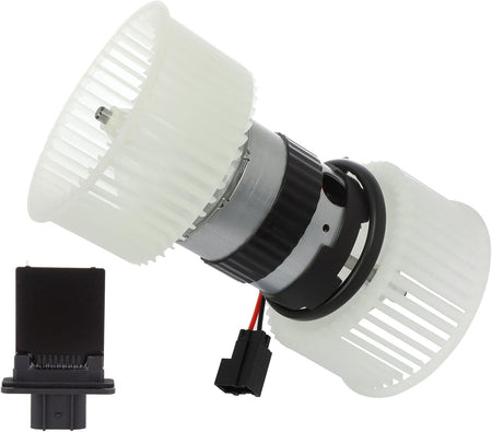 HVAC Blower Motor Assembly with Fan Cage & Resistor – Compatible with 2004–2009 Nissan Quest | OEM Replace 27226-ZM70A, PM4086, 27226-5Z000 - KUDUPARTS