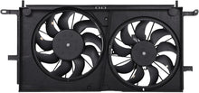 Radiator Cooling Fan Assembly Compatible with Buick Rendezvous 3.4L 2002-2005, Pontiac Aztek/Montana, Chevrolet Venture 3.4L 2001-2005 – Replaces AC Condenser Fan 620770, 620611, 620-611, GM3115136