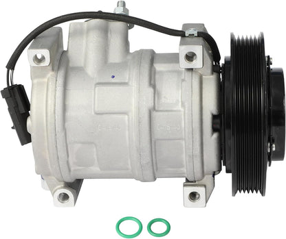 AC Compressor Fast Cooling – Compatible with Chrysler Voyager 2.4L (2001-2003) & Dodge Caravan 2.4L (2001-2007) – Air Conditioning Compressor