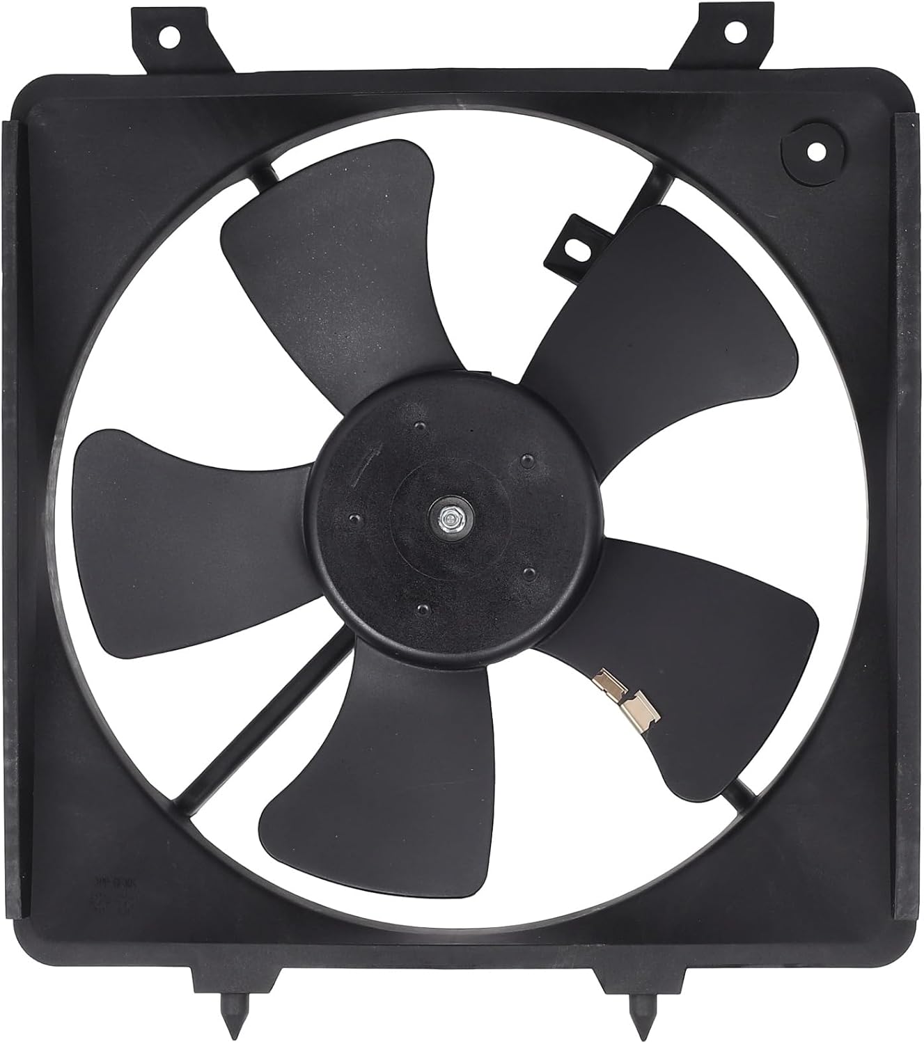 Radiator Cooling Fan Assembly Compatible with 1999-2005 Mazda Miata 1.8L – Replaces AC Condenser Fan 620785, 620-785, MA3115123, BP4W15025, BP4W15140, BP4W15150, BP4W15210, Z5A115150, ZSA115150