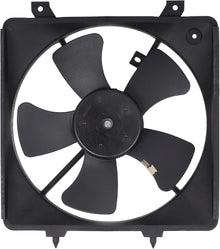 Radiator Cooling Fan Assembly Compatible with 1999-2005 Mazda Miata 1.8L – Replaces AC Condenser Fan 620785, 620-785, MA3115123, BP4W15025, BP4W15140, BP4W15150, BP4W15210, Z5A115150, ZSA1151 - KUDUPARTS
