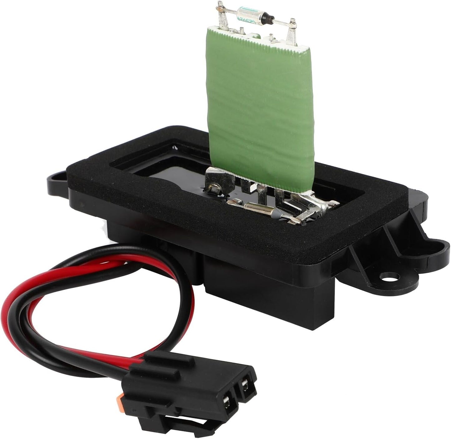 Heater Blower Motor Resistor Compatible with 2002-2006 Cadillac Escalade, Escalade EXT, Chevrolet Avalanche 1500, GMC Yukon, Yukon XL 1500/2500, 2001-2006 Sierra 3500, 2007 Sierra 3500 Classic/3500 HD – RU-571