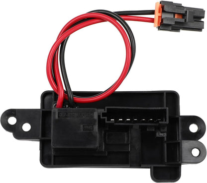 Heater Blower Motor Resistor Compatible with 2002-2006 Cadillac Escalade, Escalade EXT, Chevrolet Avalanche 1500, GMC Yukon, Yukon XL 1500/2500, 2001-2006 Sierra 3500, 2007 Sierra 3500 Classic/3500 HD – RU-571