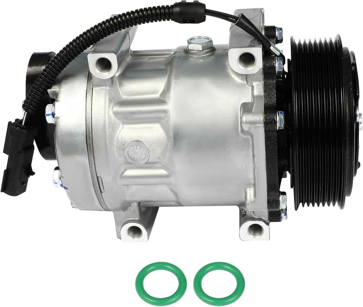 AC Compressor Fast Cooling – Compatible with Dodge Ram 2500 3500 5.9L (1994-2005) | 8 Grooves SD7H15 Air Conditioning Compressor