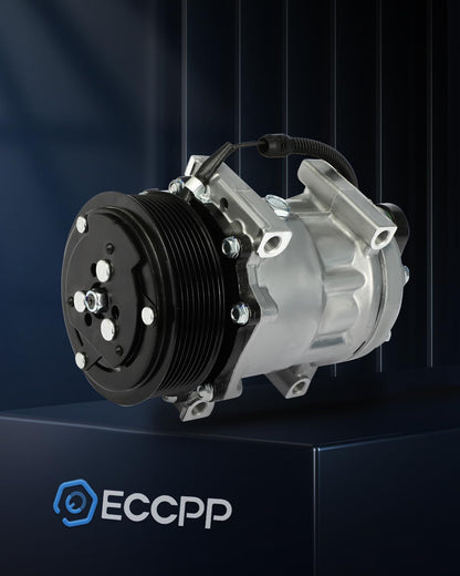 AC Compressor Fast Cooling – Compatible with Dodge Ram 2500 3500 5.9L (1994-2005) | 8 Grooves SD7H15 Air Conditioning Compressor