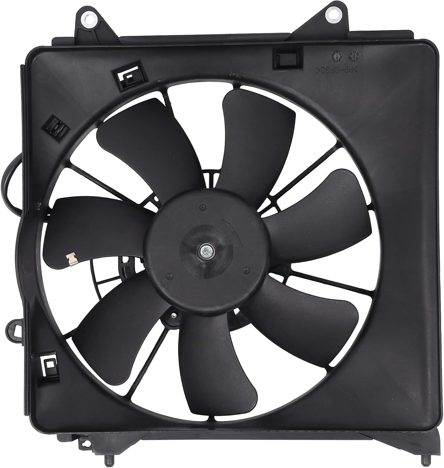 Radiator Cooling Fan Assembly Compatible with 2011-2016 Honda CR-Z 1.5L & 2010-2014 Honda Insight 1.3L – Replaces AC Condenser Fan 621419, 621-419, 38611RBB003, 38615RBJ003, 38616RBJ003