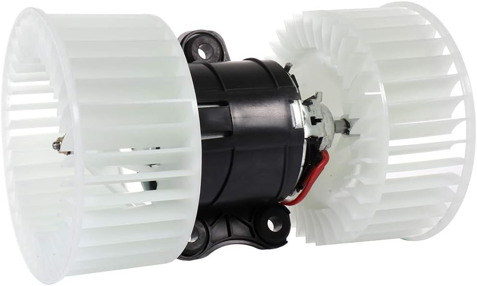 HVAC Plastic Heater Blower Motor with Fan Cage Compatible with BMW 525i (2001-2003), 528i (2000), 530i (2001-2003), 540i (2000-2003), X5 (2001-2006)