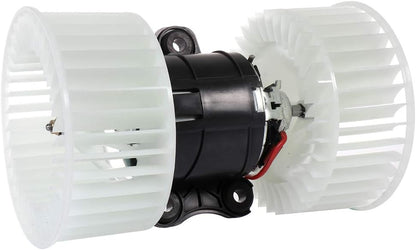 HVAC Plastic Heater Blower Motor with Fan Cage Compatible with BMW 525i (2001-2003), 528i (2000), 530i (2001-2003), 540i (2000-2003), X5 (2001-2006)