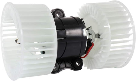 HVAC Plastic Heater Blower Motor with Fan Cage Compatible with BMW 525i (2001-2003), 528i (2000), 530i (2001-2003), 540i (2000-2003), X5 (2001-2006) - KUDUPARTS