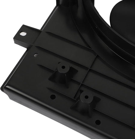 Radiator Condenser Cooling Fan Assembly Compatible with 2000-2002 TT, 2000-2006 TT Quattro, 1999-2006 Golf, 1999-2005 Jetta - KUDUPARTS