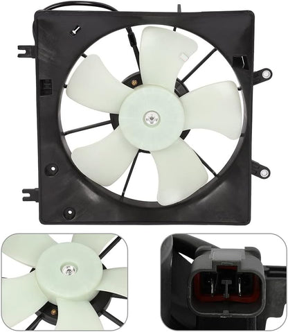 Radiator Fan Assembly Compatible with 2003-2007 Honda Accord (674-59792, 19030RCAA01)