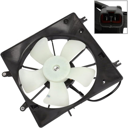Radiator Fan Assembly Compatible with 2003-2007 Honda Accord (674-59792, 19030RCAA01)