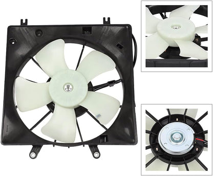 Radiator Fan Assembly Compatible with 2003-2007 Honda Accord (674-59792, 19030RCAA01)
