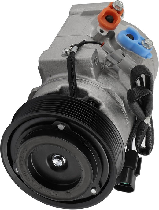 A/C Compressor with Clutch – Compatible with Mitsubishi Montero 3.5L (2000-2002) & 3.8L (2003-2006) - KUDUPARTS