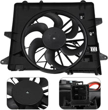 Radiator Cooling Fan Assembly Compatible with 2005-2014 Ford Mustang – 620-137, 621070