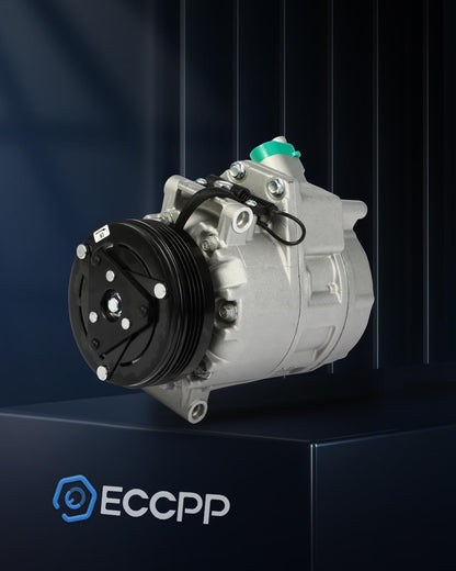 AC Compressor for BMW X5 3.0L 2003-2006 | CSV717 Fast Cooling A/C Compressor (4 Grooves)