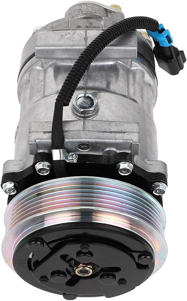 A/C Compressor with Clutch for 2008 Volvo VNM (10.8L, 12.1L, 12.8L) & Volvo VT (14.9L)