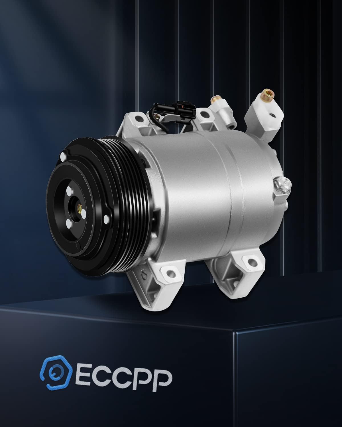 AC Compressor with Clutch for Nissan Altima 2.5L (2002-2006) - KUDUPARTS