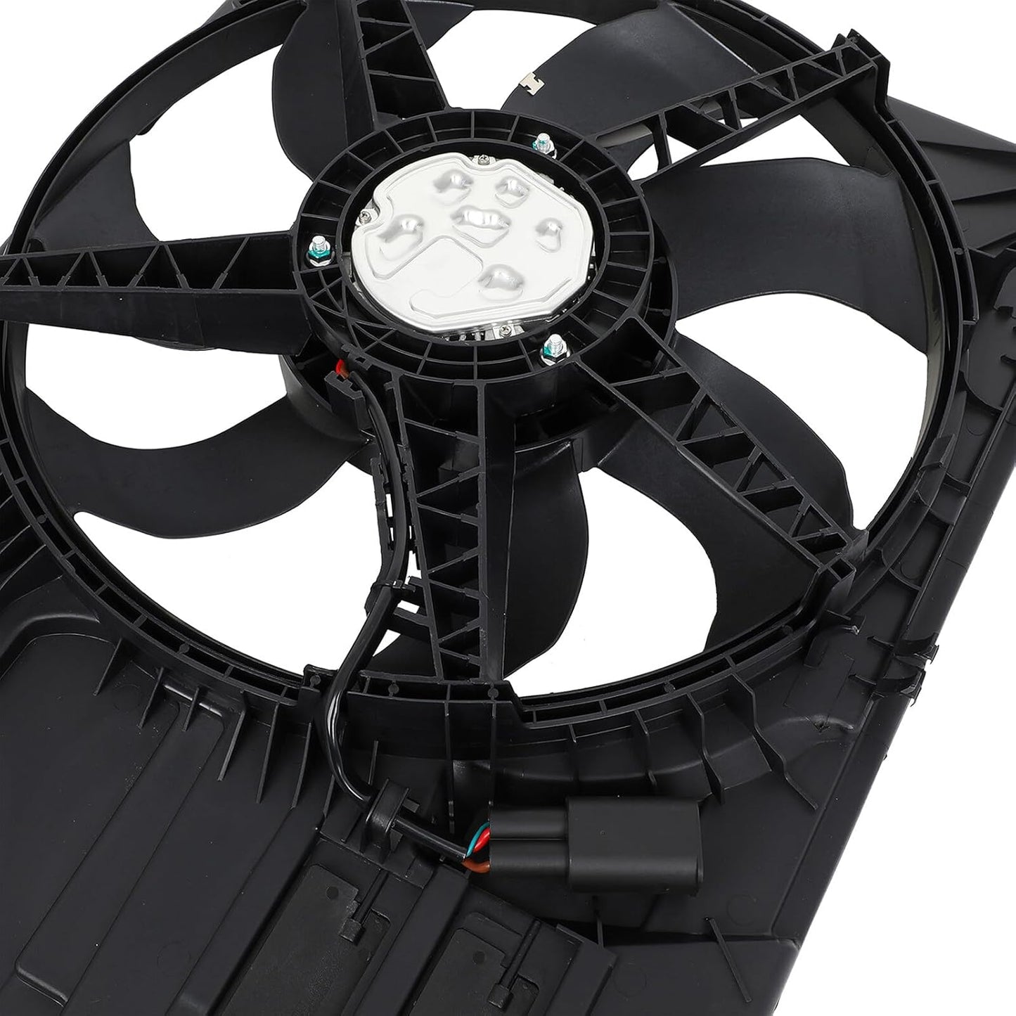 Radiator Cooling Fan Assembly Compatible with Mini Cooper 2014-2019 | FA71642, 17427617609, 17428645861, 17428596240